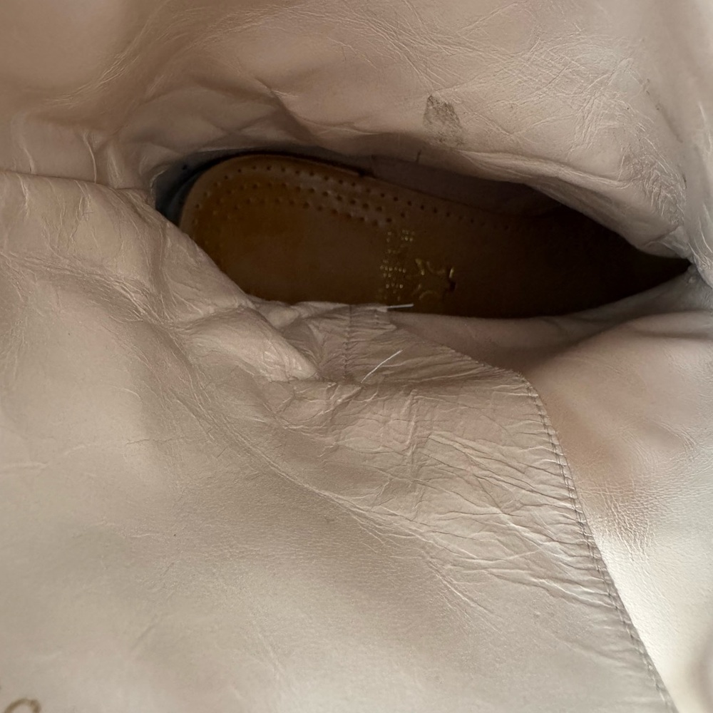 Stuart weitzman tan size 10 buttery Leather Ankle Boots with Buckle - Picture 9 of 9